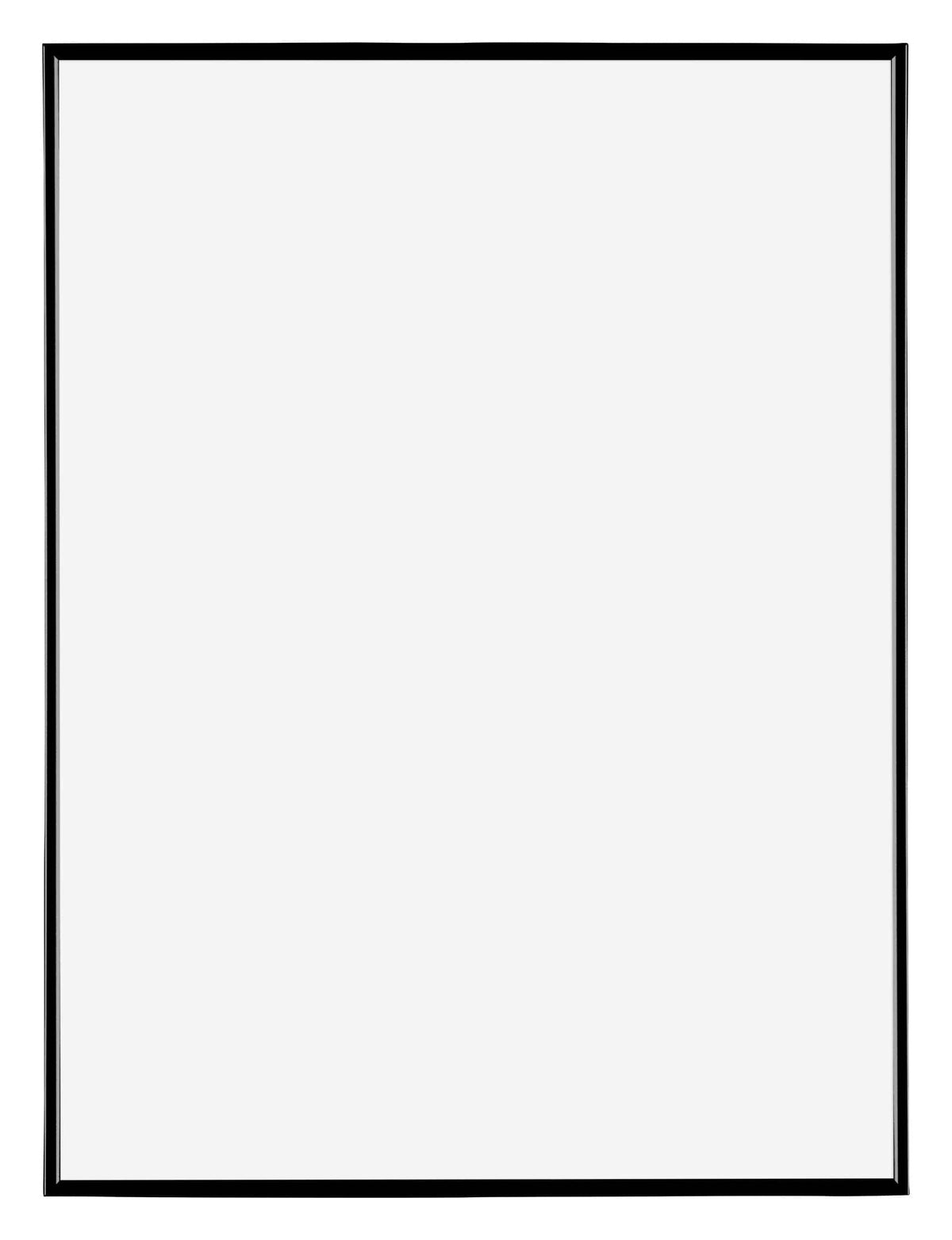 Evry Plastic Photo Frame 60x80cm Black High Gloss Front | Yourdecoration.com