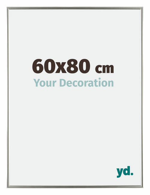 Evry Plastic Photo Frame 60x80cm Champagne Front Size | Yourdecoration.com