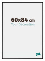 Evry Plastic Photo Frame 60x84cm Black High Gloss Front Size | Yourdecoration.com