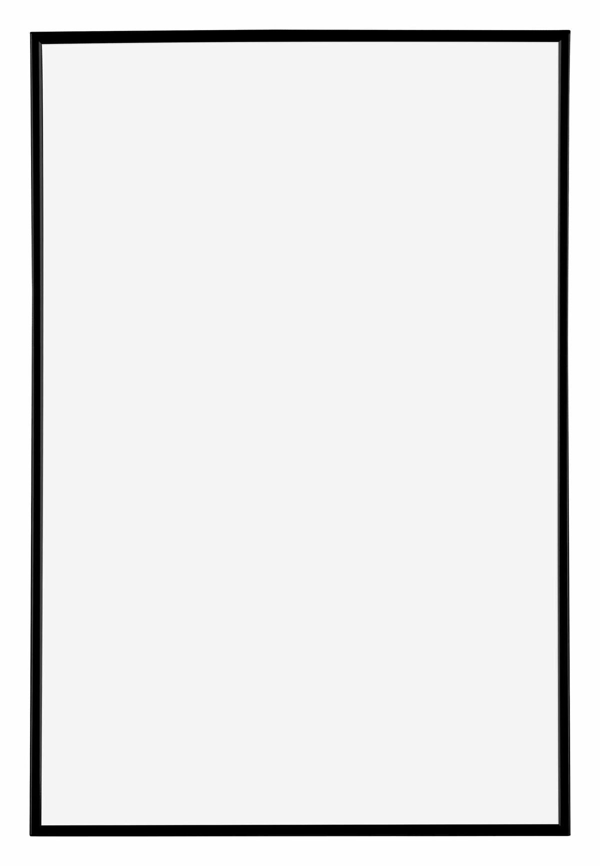 Evry Plastic Photo Frame 60x85cm Black Matt Front | Yourdecoration.com