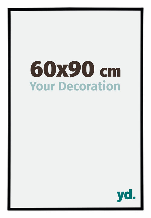 Evry Plastic Photo Frame 60x90cm Black Matt Front Size | Yourdecoration.com