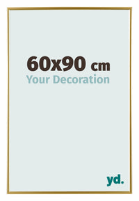 Evry Plastic Photo Frame 60x90cm Gold Front Size | Yourdecoration.nl