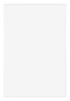 Evry Plastic Photo Frame 60x90cm White High Gloss Front | Yourdecoration.com