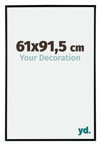 Evry Plastic Photo Frame 61x91 5cm Black Matt Front Size | Yourdecoration.com