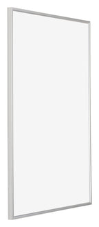 Evry Plastic Photo Frame 62x93cm Silver Front Oblique | Yourdecoration.com