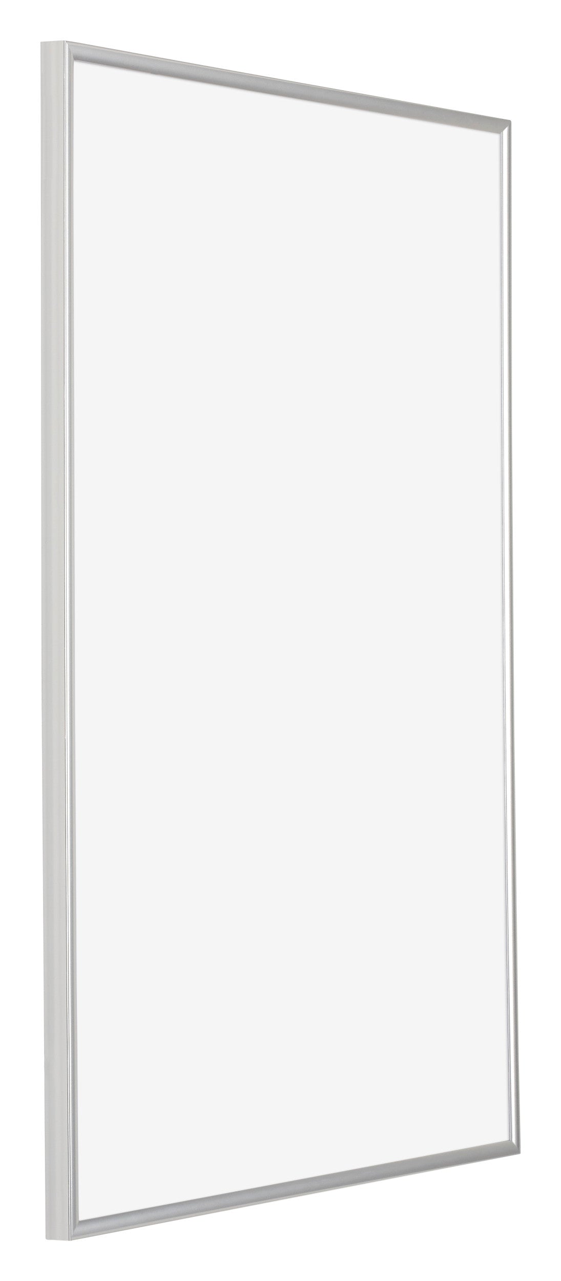Evry Plastic Photo Frame 62x93cm Silver Front Oblique | Yourdecoration.com