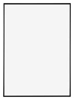 Evry Plastic Photo Frame 67x98cm Black High Gloss Front | Yourdecoration.com