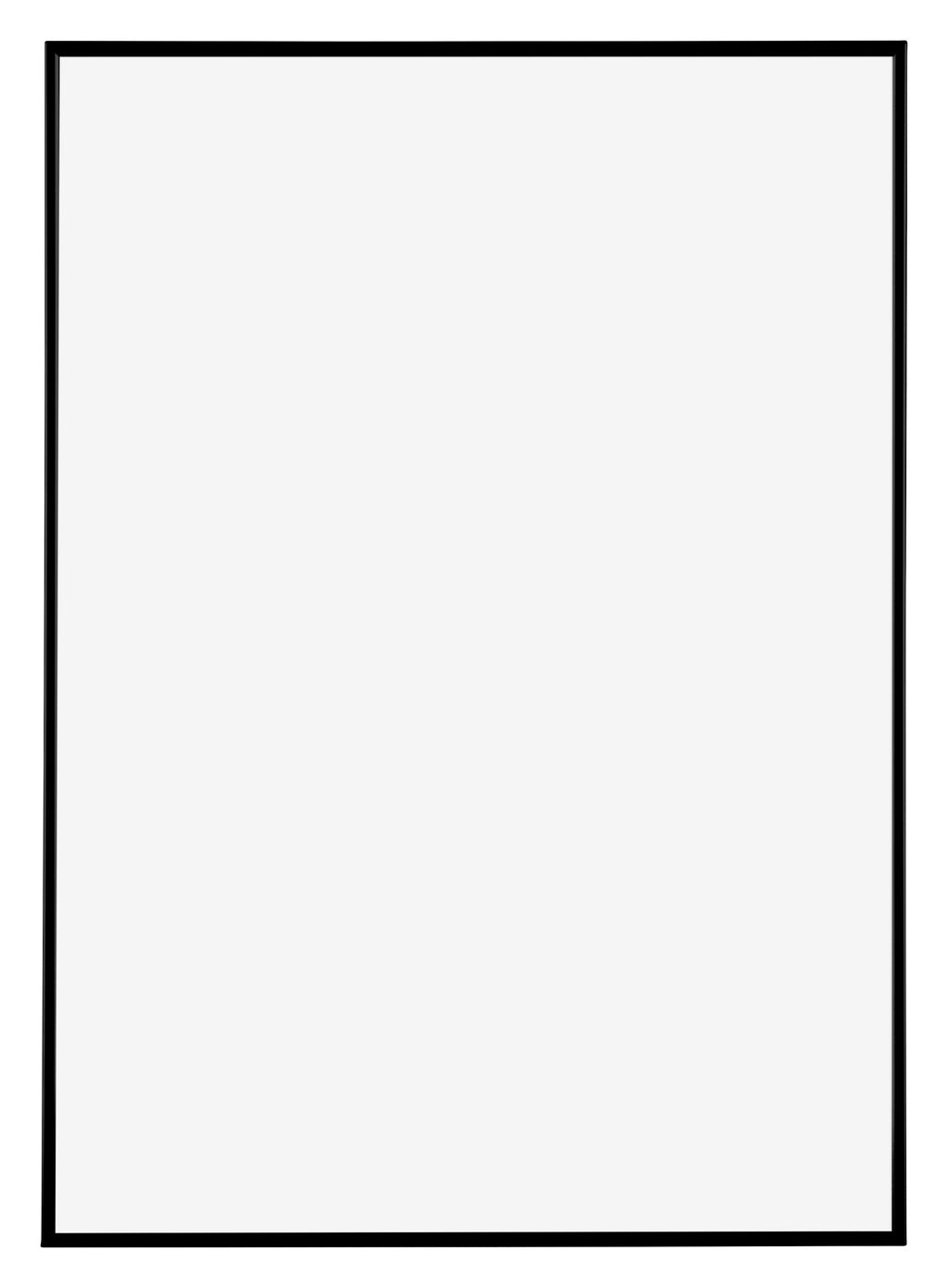 Evry Plastic Photo Frame 67x98cm Black Matte Front | Yourdecoration.com