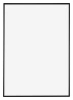 Evry Plastic Photo Frame 67x98cm Black Matte Front | Yourdecoration.com