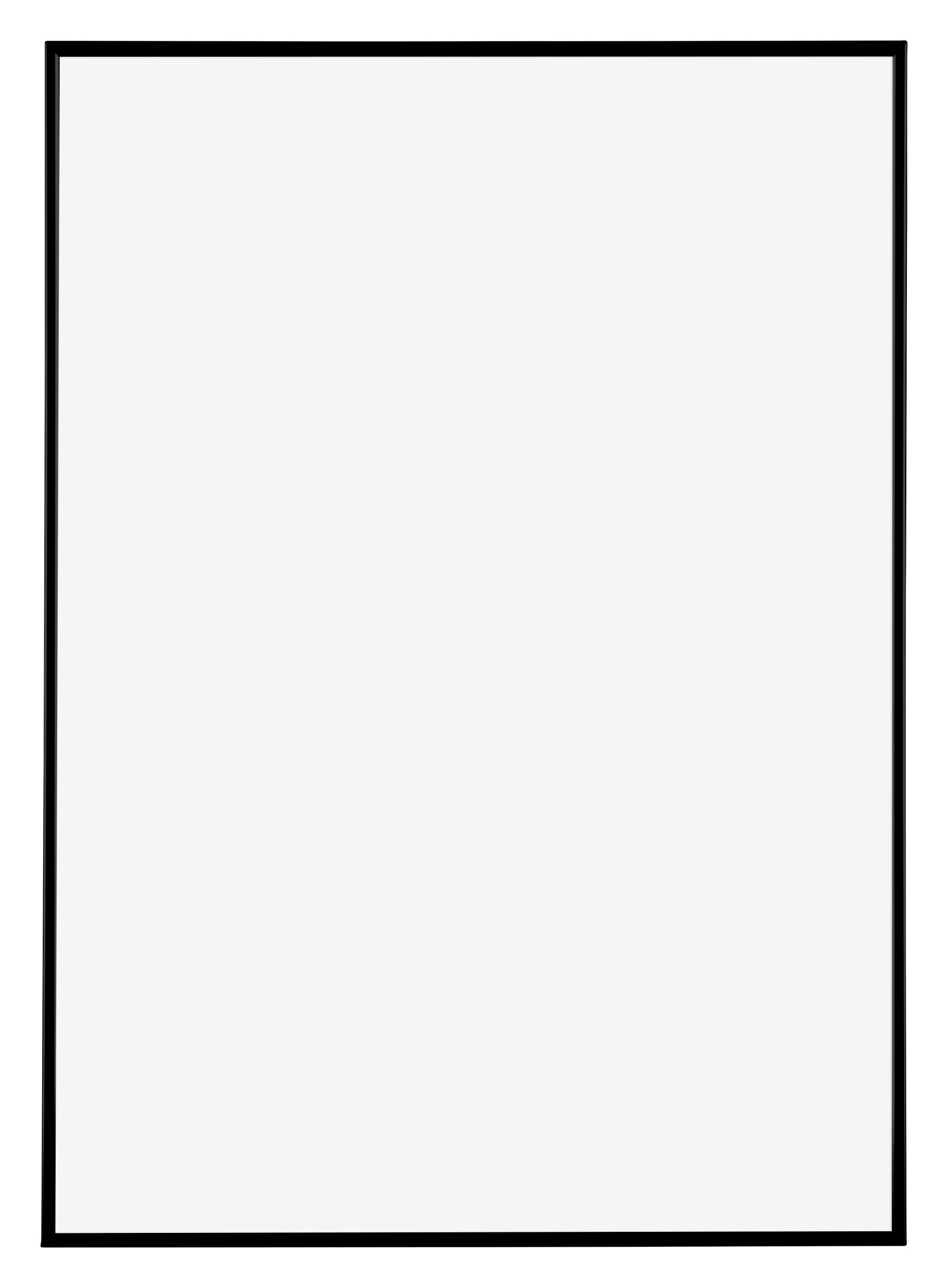 Evry Plastic Photo Frame 67x98cm Black Matte Front | Yourdecoration.com