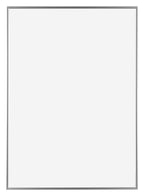 Evry Plastic Photo Frame 67x98cm Silver Front | Yourdecoration.com