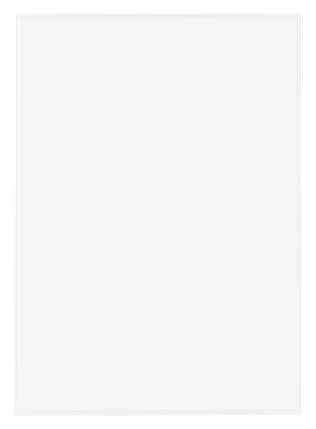 Evry Plastic Photo Frame 67x98cm White High Gloss Front | Yourdecoration.com