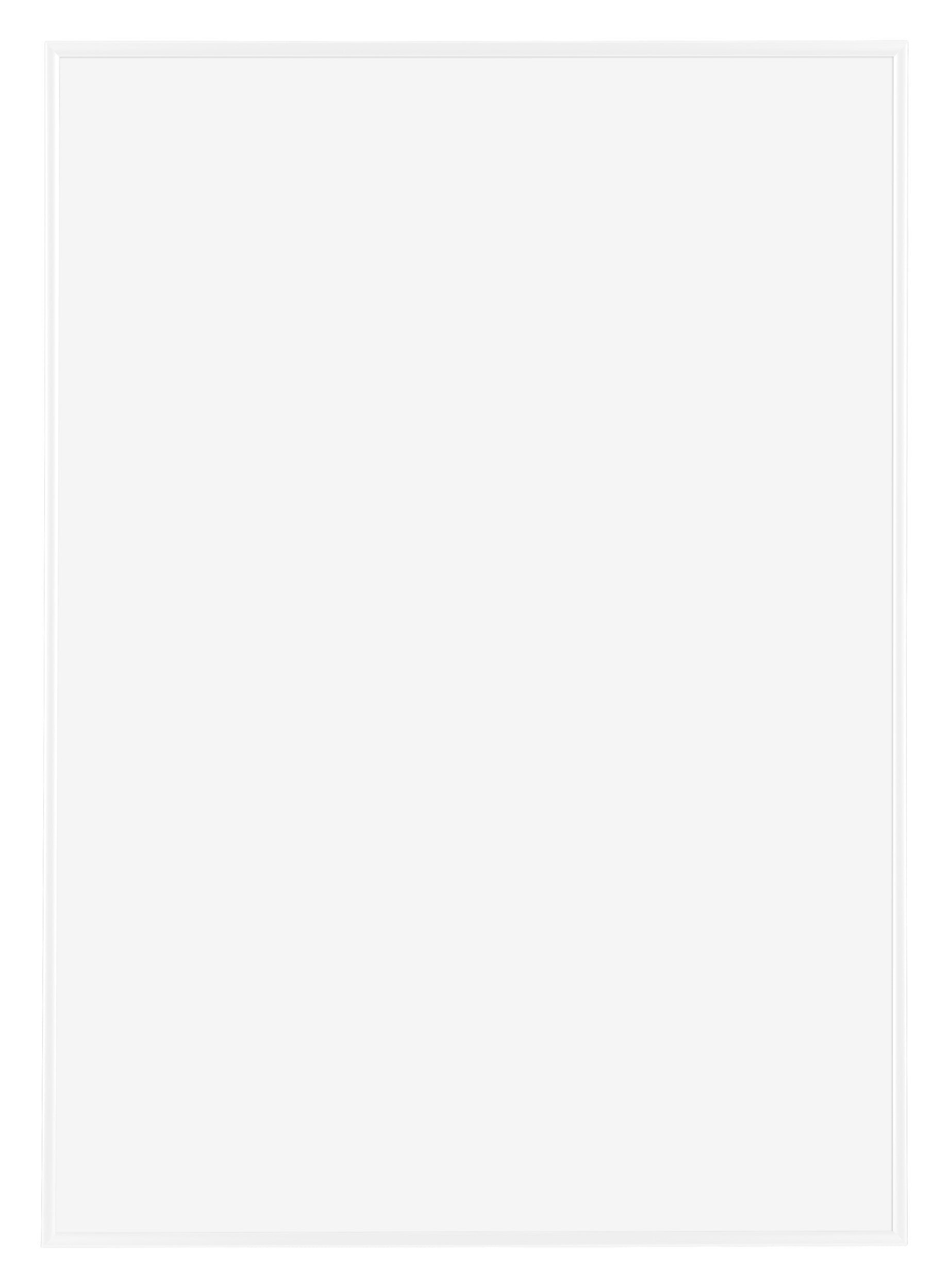 Evry Plastic Photo Frame 67x98cm White High Gloss Front | Yourdecoration.com
