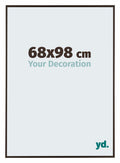 Evry Plastic Photo Frame 68x98cm Anthracite Front Size | Yourdecoration.com