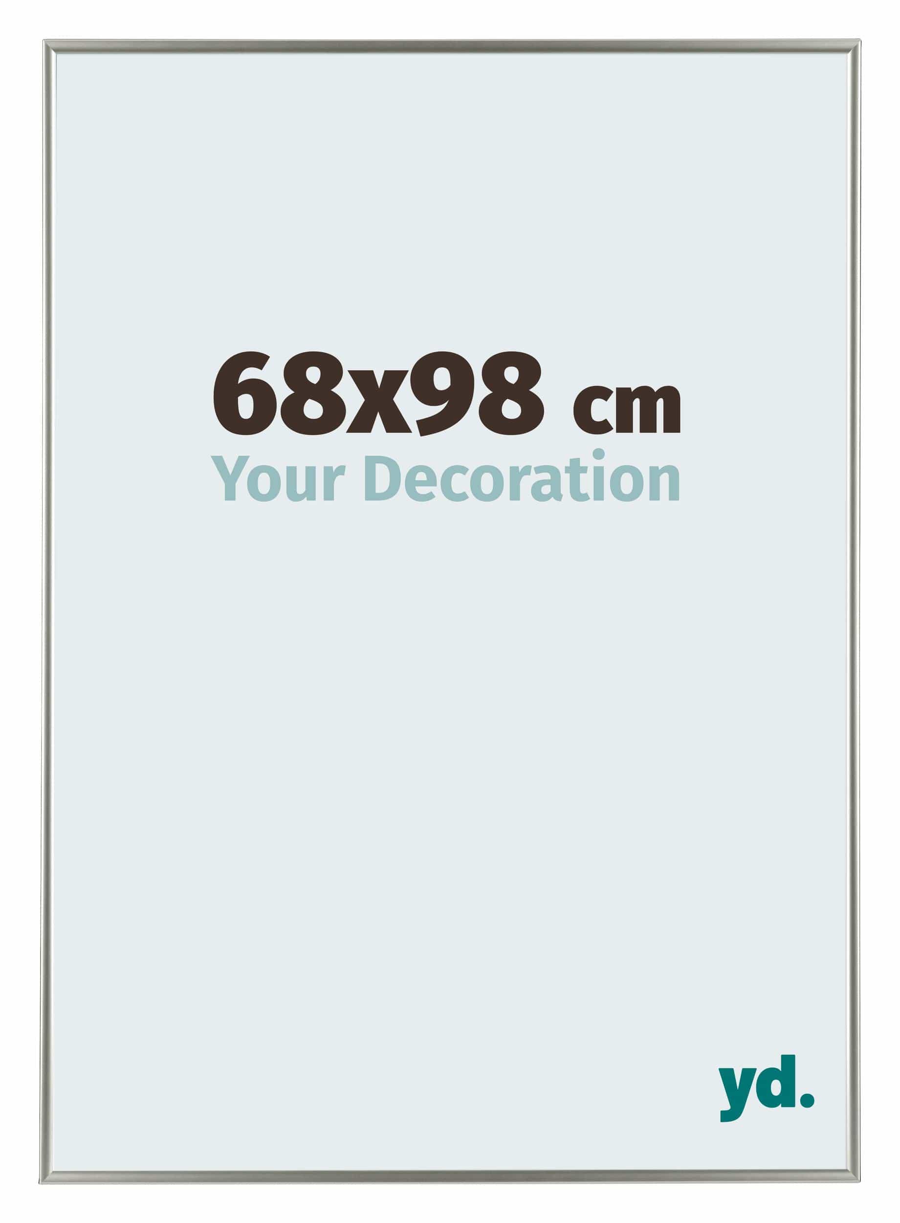 Evry Plastic Photo Frame 68x98cm Champagne Front Size | Yourdecoration.com