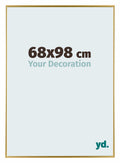 Evry Plastic Photo Frame 68x98cm Gold Front Size | Yourdecoration.com