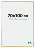 Evry Plastic Photo Frame 70x100cm Beech Light Front Size | Yourdecoration.com
