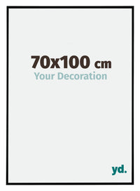 Evry Plastic Photo Frame 70x100cm Black Matt Front Size | Yourdecoration.com