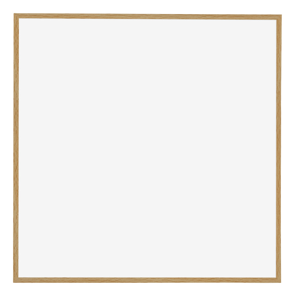Evry Plastic Photo Frame 70x70cm Beech Light Front | Yourdecoration.com