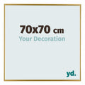 Evry Plastic Photo Frame 70x70cm Gold Front Size | Yourdecoration.nl