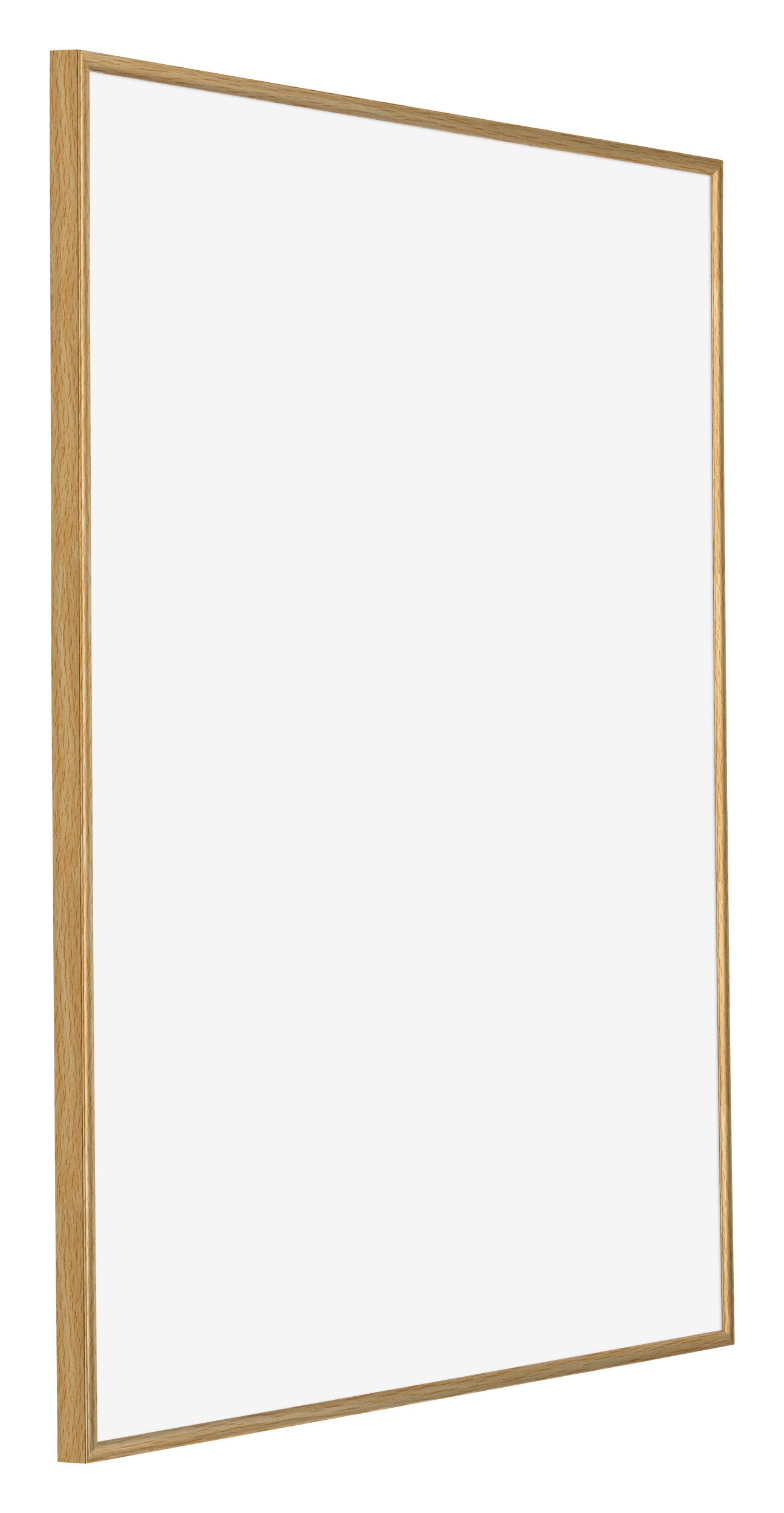 Evry Plastic Photo Frame 70x90cm Beech Light Front Oblique | Yourdecoration.com