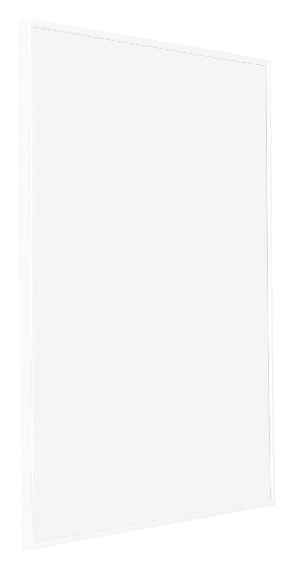 Evry Plastic Photo Frame 70x90cm White High Gloss Front Oblique | Yourdecoration.com