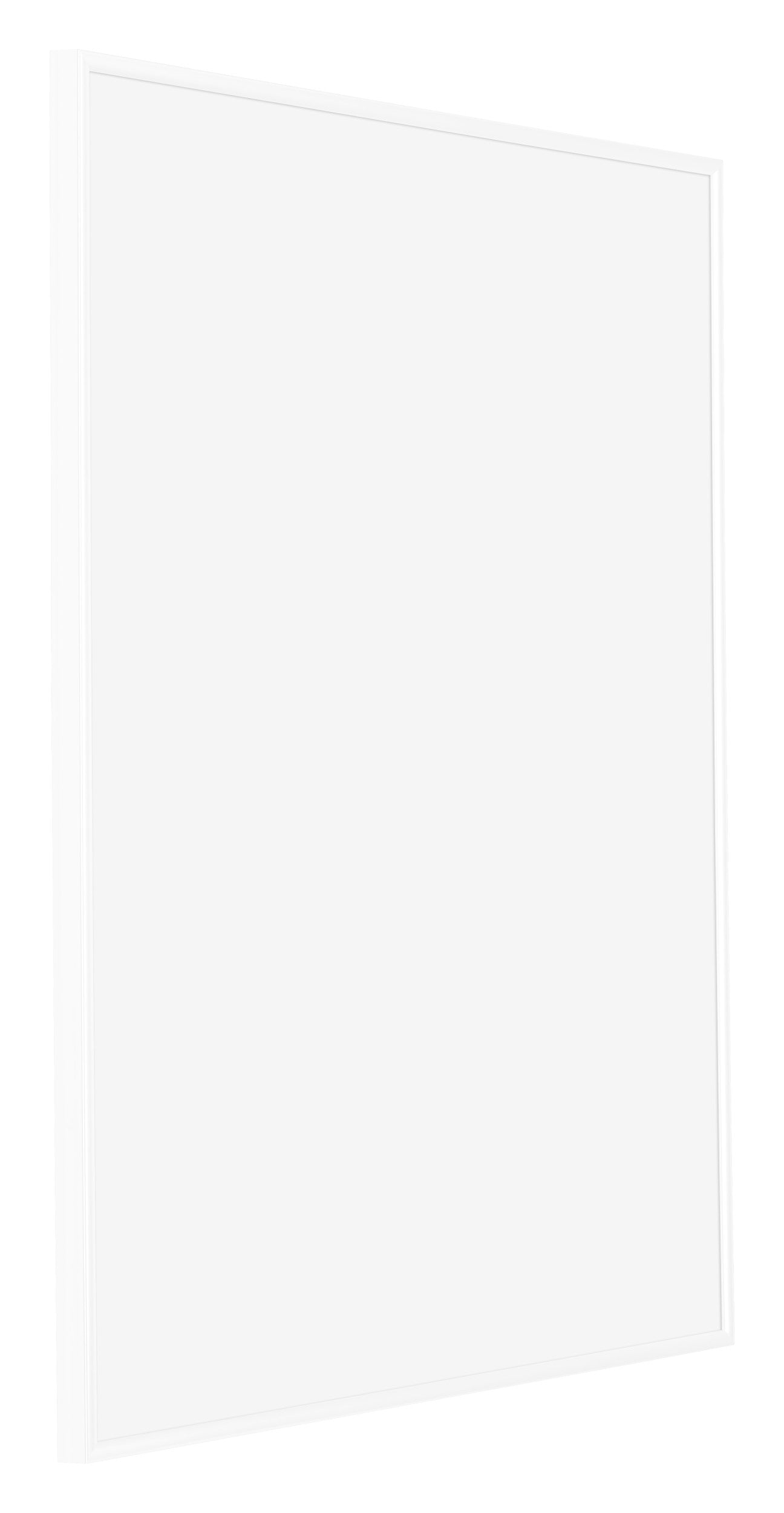 Evry Plastic Photo Frame 70x90cm White High Gloss Front Oblique | Yourdecoration.com