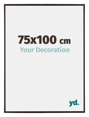 Evry Plastic Photo Frame 75x100cm Anthracite Front Size | Yourdecoration.com