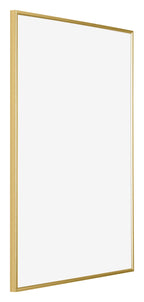 Evry Plastic Photo Frame 75x100cm Gold Front Oblique | Yourdecoration.nl
