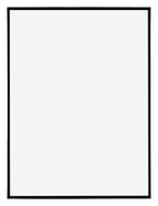 Evry Plastic Photo Frame 75x98cm Black Matte Front | Yourdecoration.com
