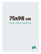 Evry Plastic Photo Frame 75x98cm White High Gloss Front Size | Yourdecoration.com