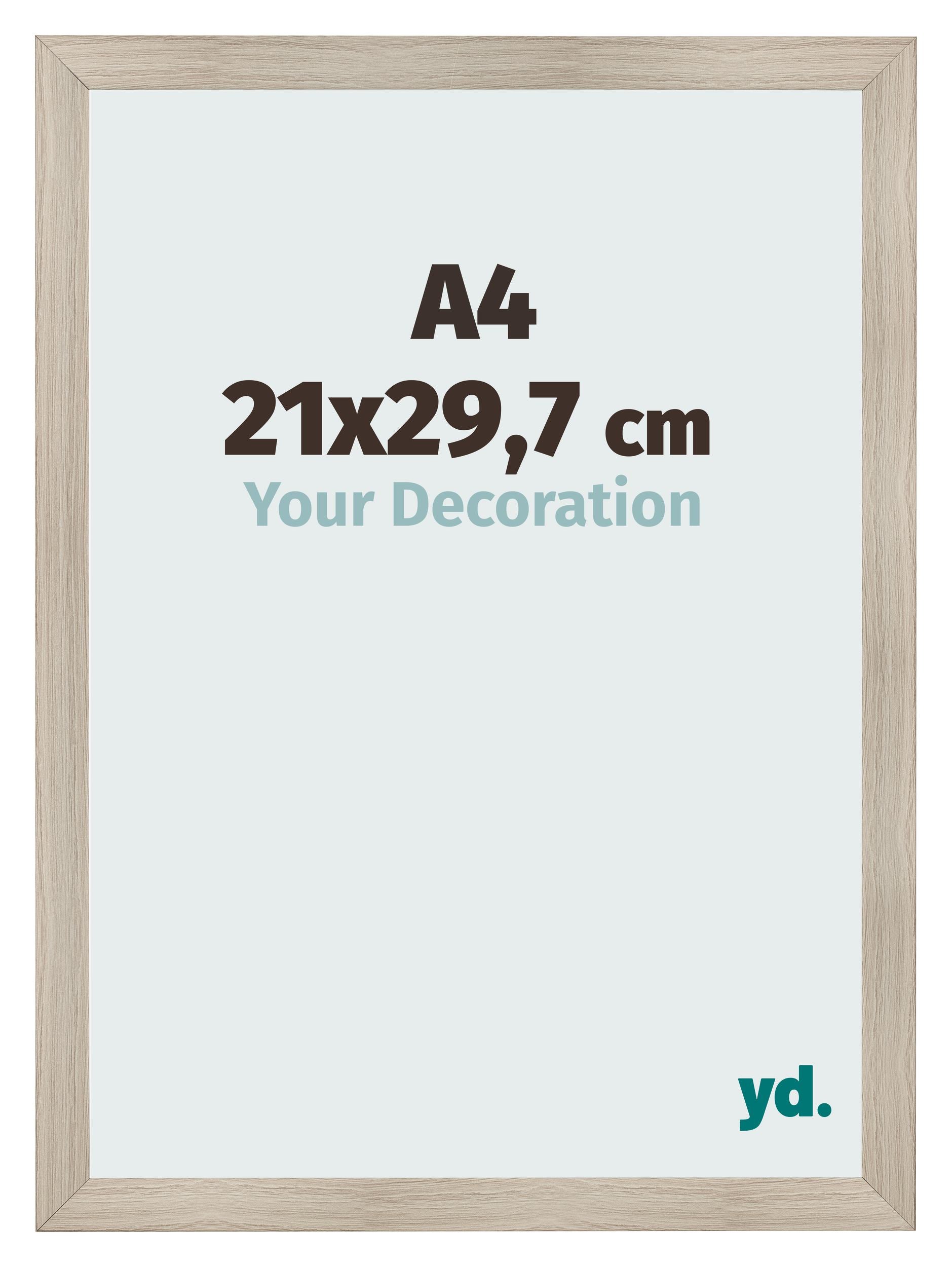 Photo Frame A4 - 21x29,7 cm - Oak Light - MDF - Pisa