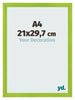 Photo Frame A4 - 21x29,7 cm - Green - MDF - Pisa