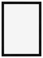 Photo Frame A4 - 21x29,7 cm - Black High Gloss - MDF - Pisa
