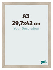 Photo Frame A3 - 29,7x42 cm - Oak Light - MDF - Pisa