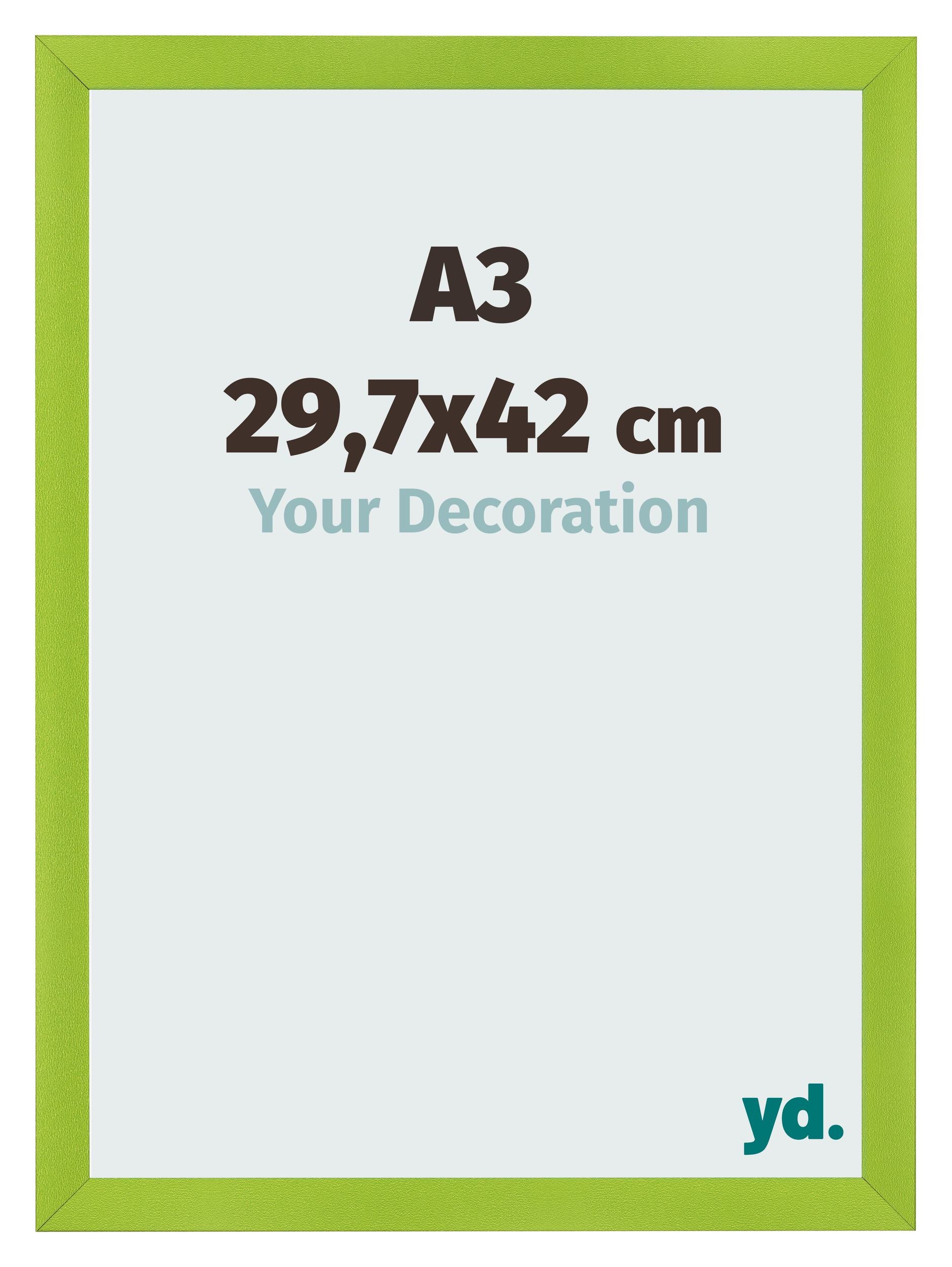 Photo Frame A3 - 29,7x42 cm - Green - MDF - Pisa