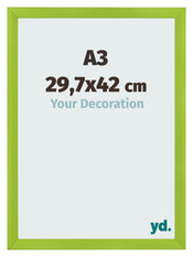 Photo Frame A3 - 29,7x42 cm - Green - MDF - Pisa