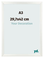 Photo Frame A3 - 29,7x42 cm - White Swept - MDF - Pisa