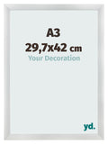 Photo Frame A3 - 29,7x42 cm - Silver Matte - MDF - Pisa