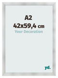 Photo Frame A2 - 42x59,4 cm - Aluminum Brushed - MDF - Pisa