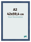 Photo Frame A2 - 42x59,4 cm - Dark Blue Swept - MDF - Pisa