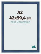 Photo Frame A2 - 42x59,4 cm - Dark Blue Swept - MDF - Pisa