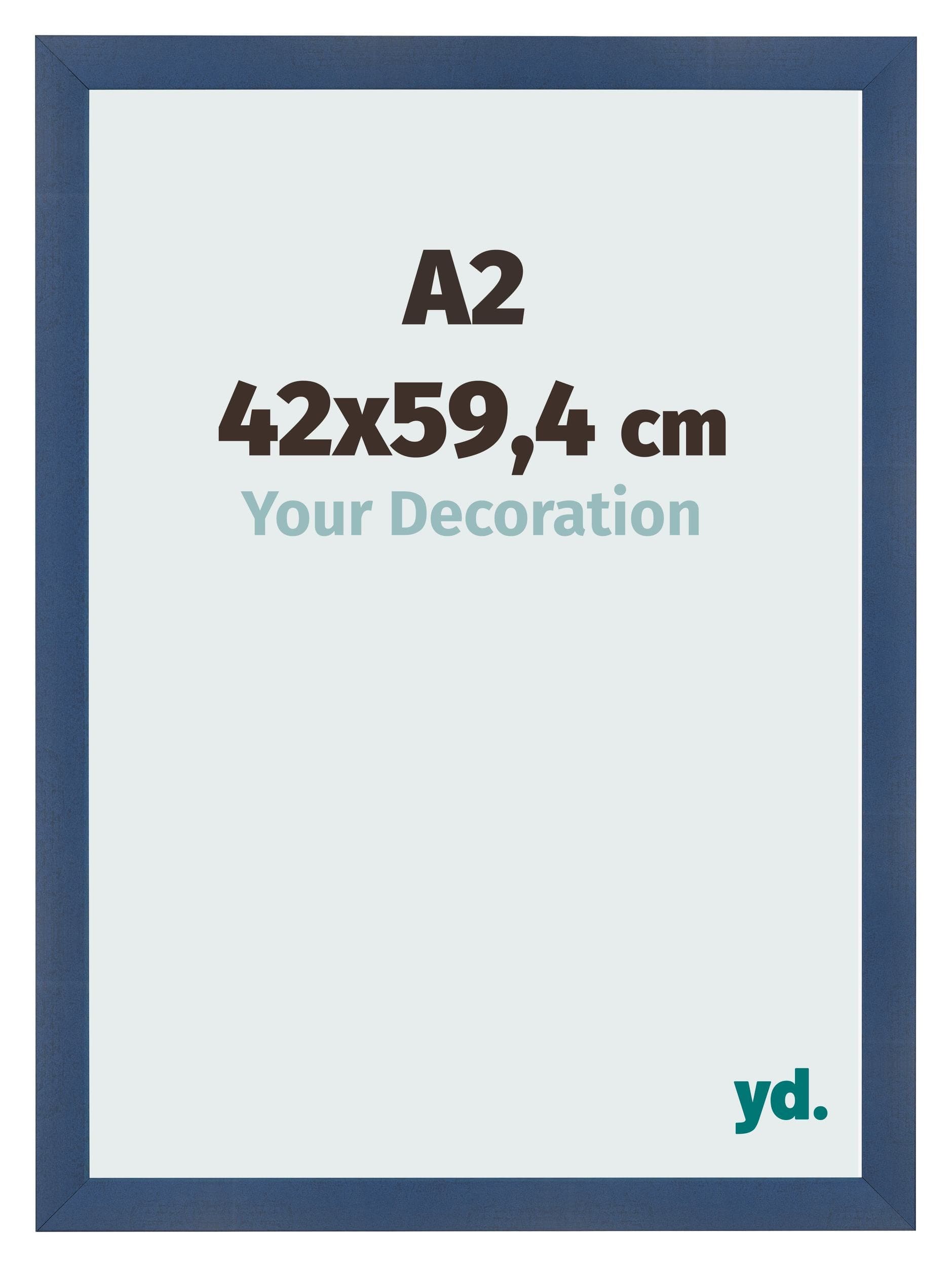 Photo Frame A2 - 42x59,4 cm - Dark Blue Swept - MDF - Pisa
