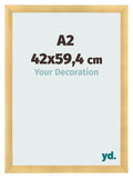 Photo Frame A2 - 42x59,4 cm - Gold Matte - MDF - Pisa