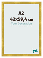 Photo Frame A2 - 42x59,4 cm - Gold Vintage - MDF - Pisa