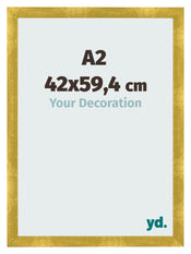 Photo Frame A2 - 42x59,4 cm - Gold Vintage - MDF - Pisa