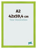 Photo Frame A2 - 42x59,4 cm - Green - MDF - Pisa