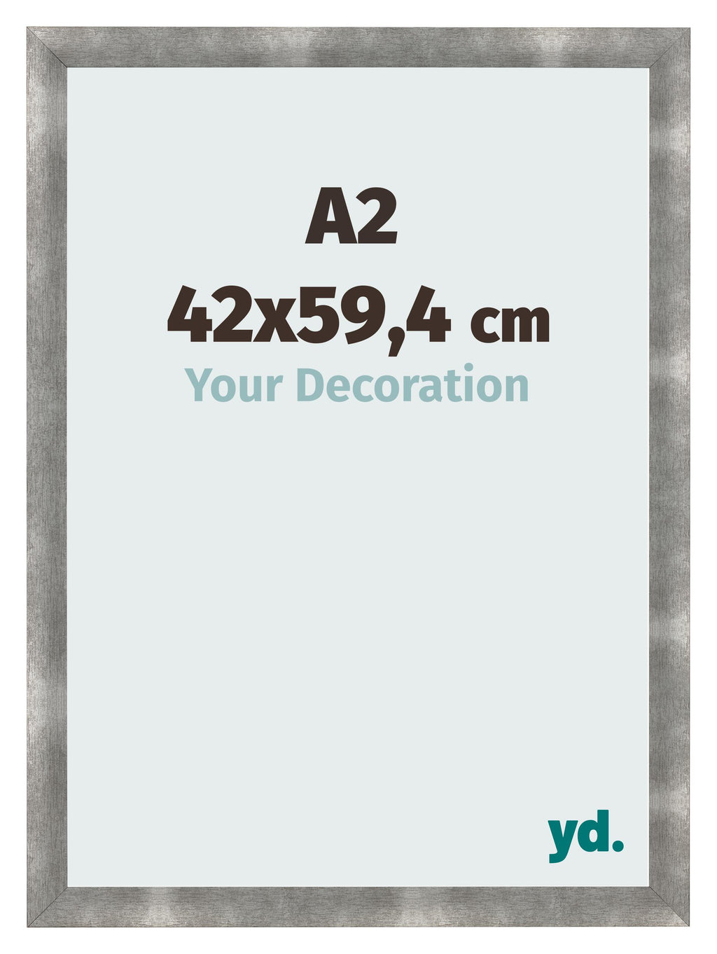 Photo Frame A2 - 42x59,4 cm - Metal Vintage - MDF - Pisa