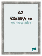 Photo Frame A2 - 42x59,4 cm - Metal Vintage - MDF - Pisa