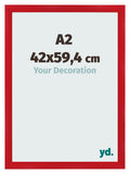 Photo Frame A2 - 42x59,4 cm - Red - MDF - Pisa